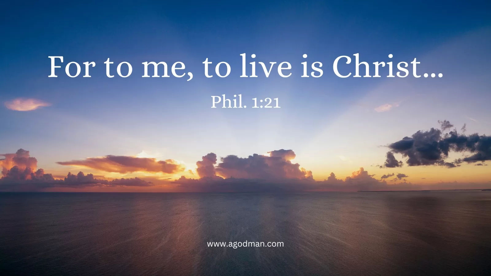 Live a Christian Life as a Duplication of Christ's Godman Living